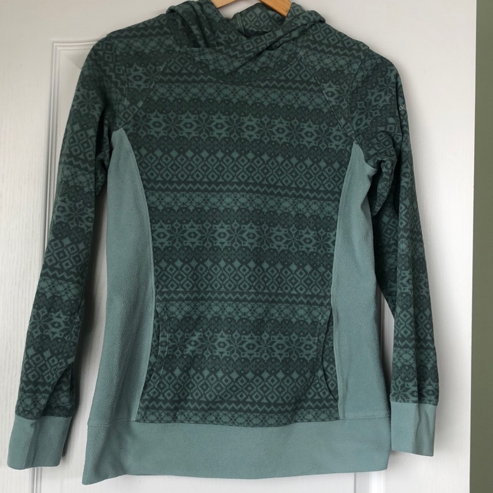 Columbia lightweight fleece pullover hoody